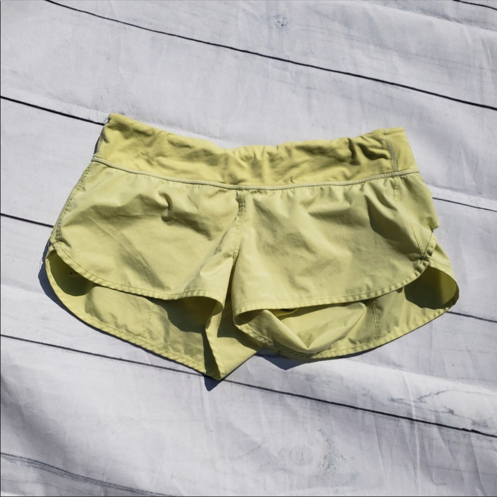 lululemon speed shorts